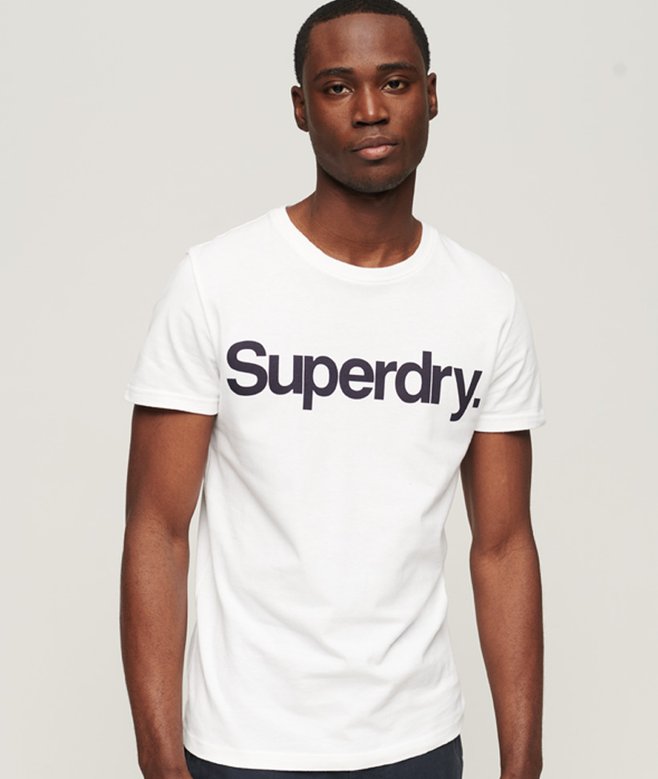 superdry Organic Cotton Core Logo Graphic T-Shirt
