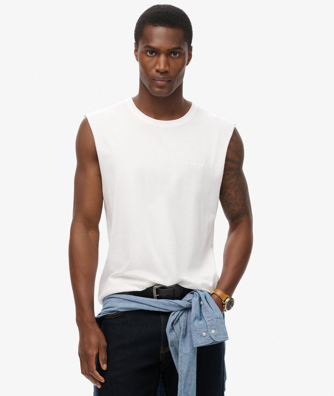 superdry Organic Cotton Essential Logo Tank Top