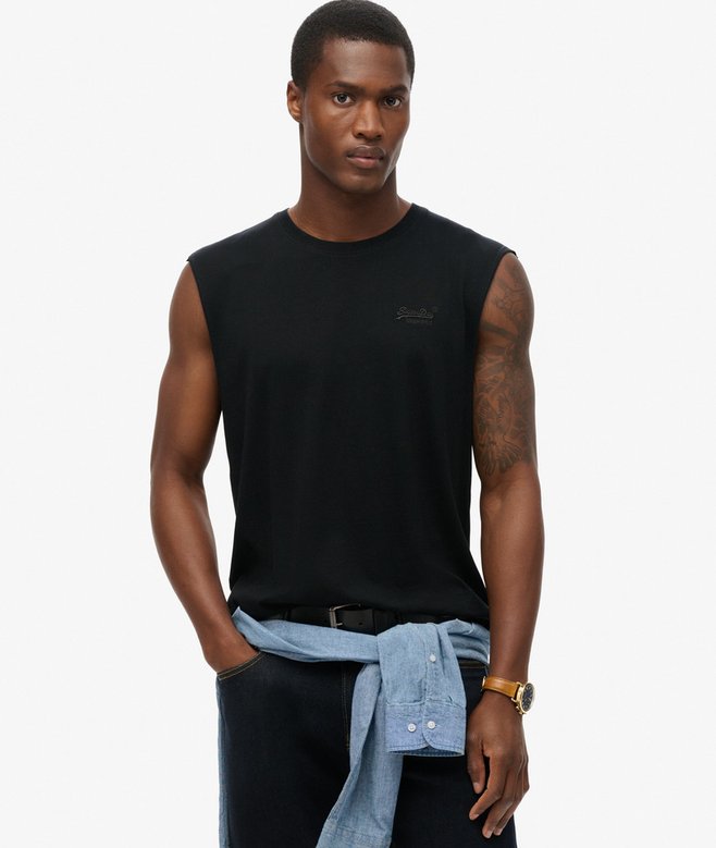 superdry Organic Cotton Essential Logo Tank Top