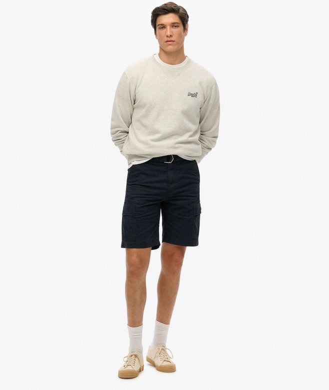 superdry Organic Cotton Heavy Cargo Shorts