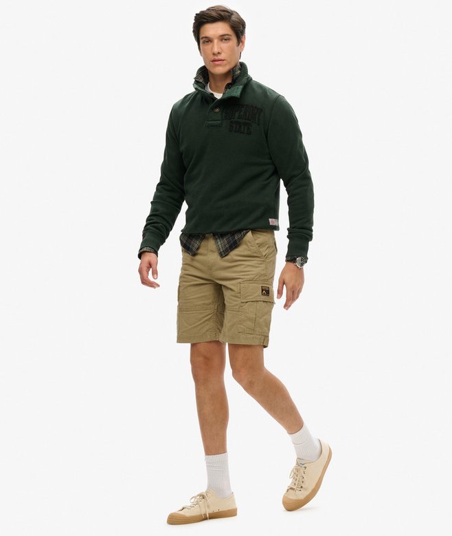 Superdry Organic Cotton Heavy Cargo Shorts