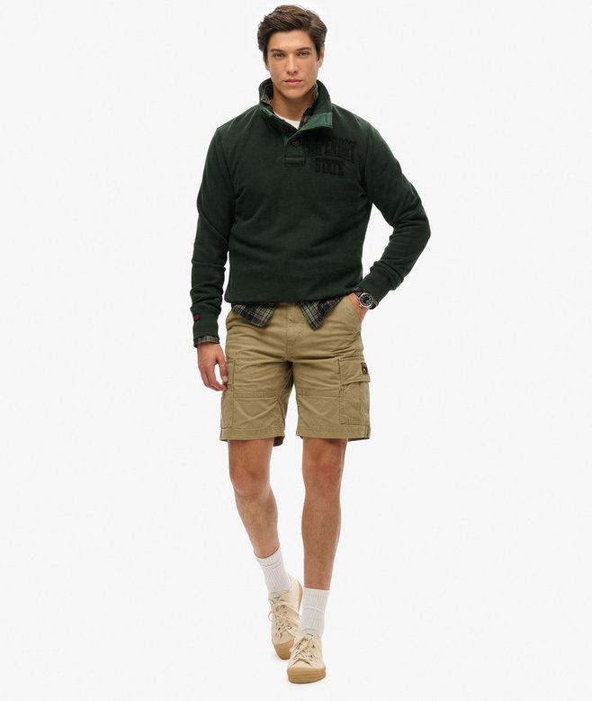 superdry Organic Cotton Heavy Cargo Shorts
