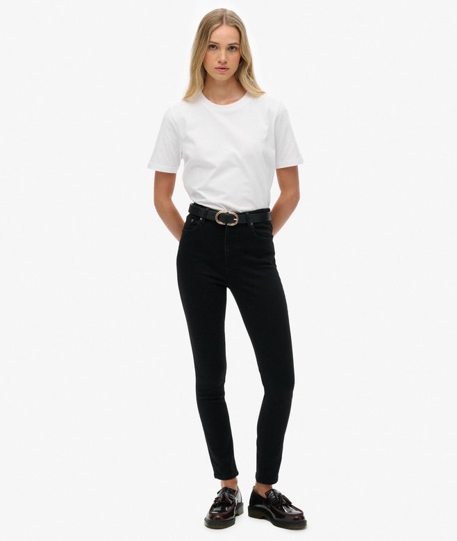 Superdry Organic Cotton High Rise Skinny Jeans