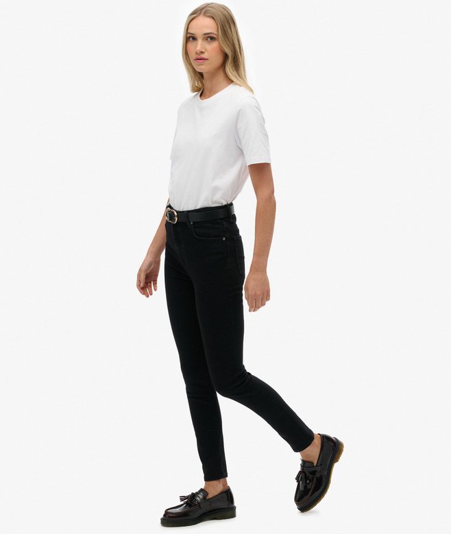 Superdry Organic Cotton High Rise Skinny Jeans