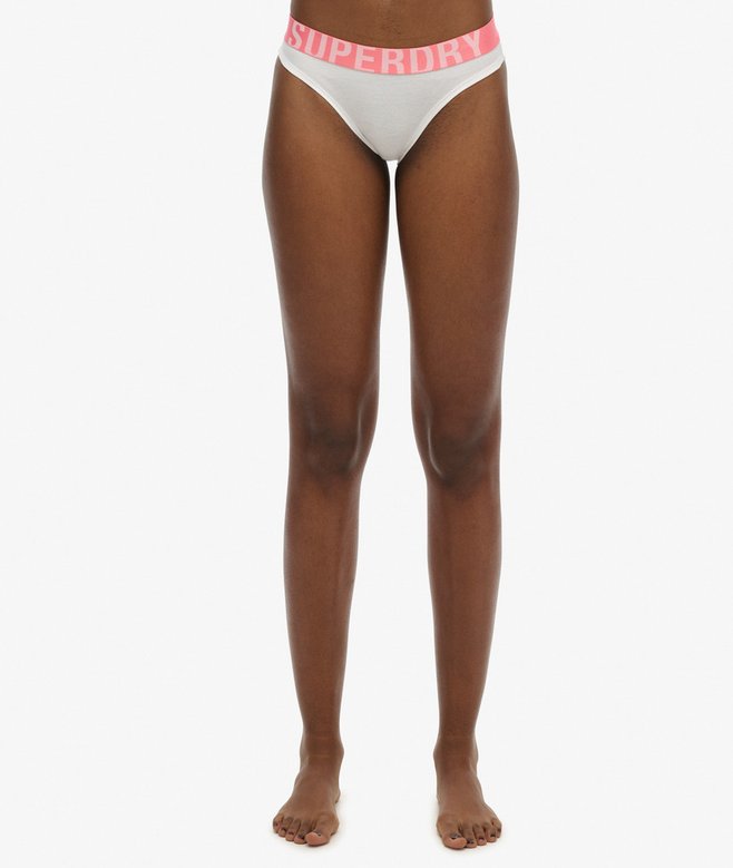 Superdry Organic Cotton Large Logo Bikini Briefs