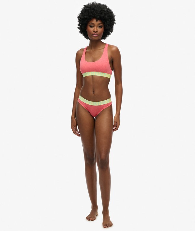 Superdry Organic Cotton Large Logo Bikini Briefs