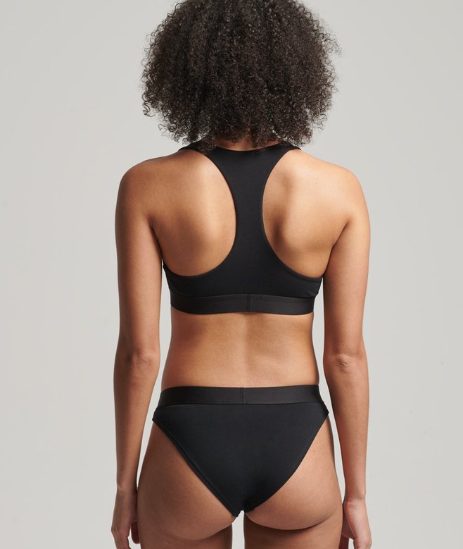 Superdry Organic Cotton Large Logo Bikini Briefs