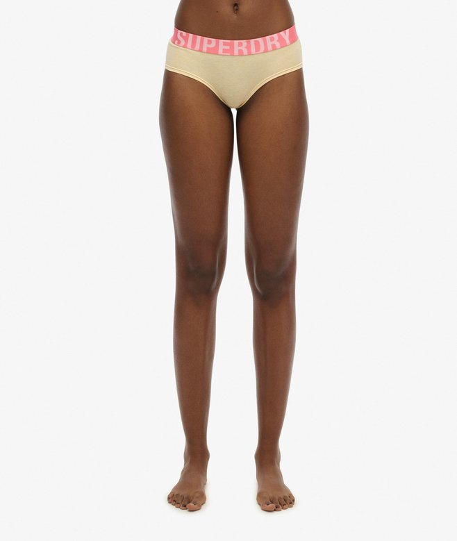 Superdry Organic Cotton Large Logo Hipster Briefs