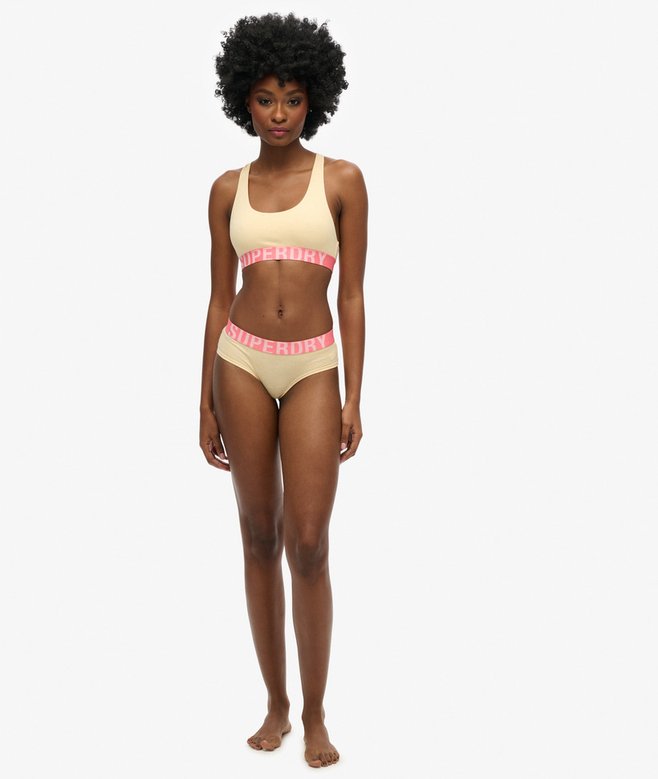 Superdry Organic Cotton Large Logo Hipster Briefs