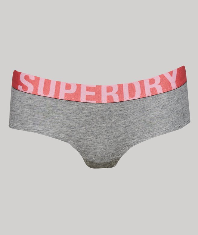 Superdry Organic Cotton Large Logo Hipster Briefs