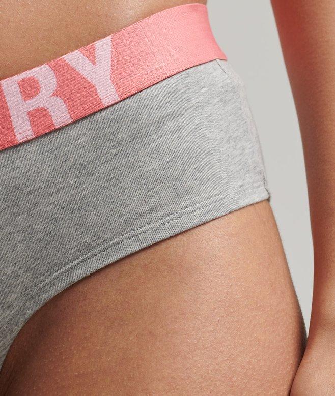 Superdry Organic Cotton Large Logo Hipster Briefs
