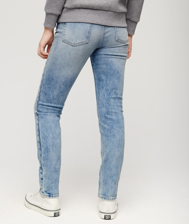 Superdry Organic Cotton Mid Rise Slim Jeans