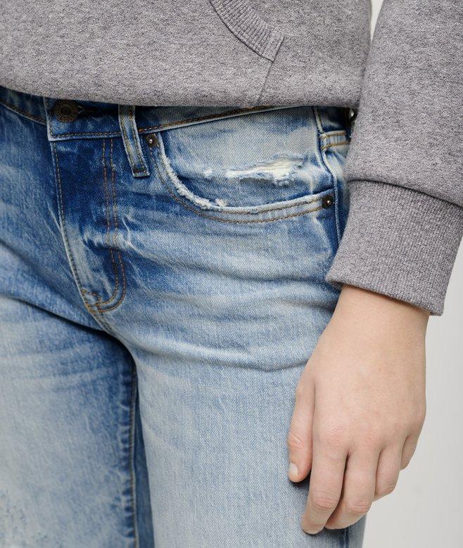 Superdry Organic Cotton Mid Rise Slim Jeans