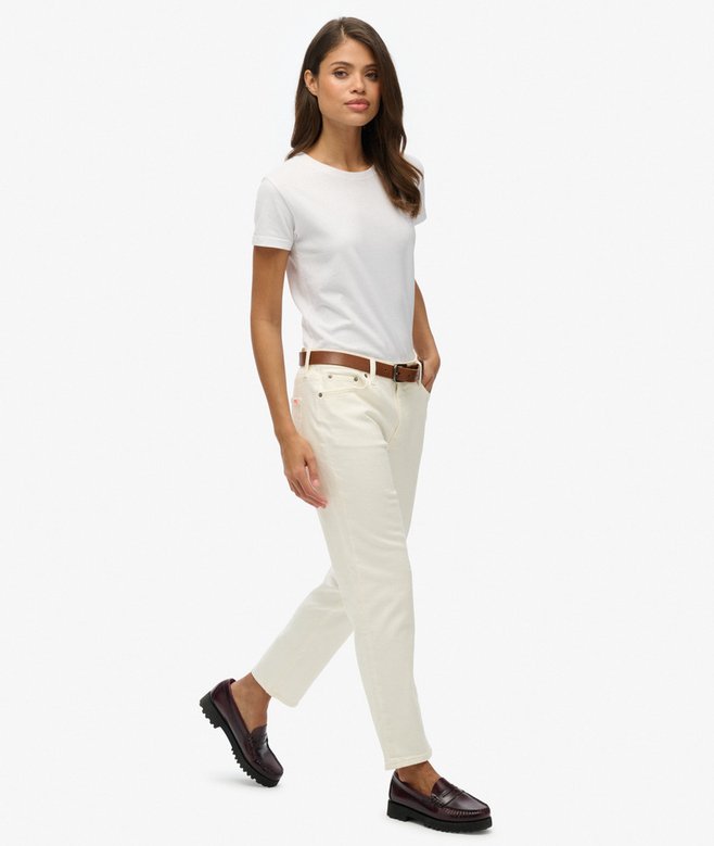 Superdry Organic Cotton Mid Rise Slim Jeans