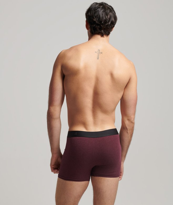 Superdry Organic Cotton Offset Boxer Double Pack