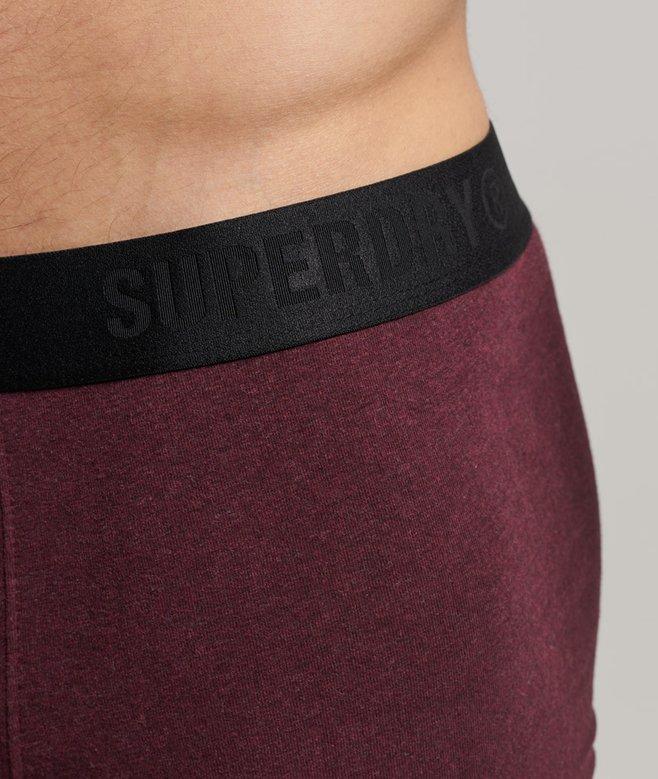 Superdry Organic Cotton Offset Boxer Double Pack