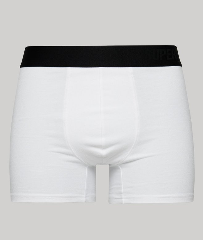 Superdry Organic Cotton Offset Boxer Double Pack