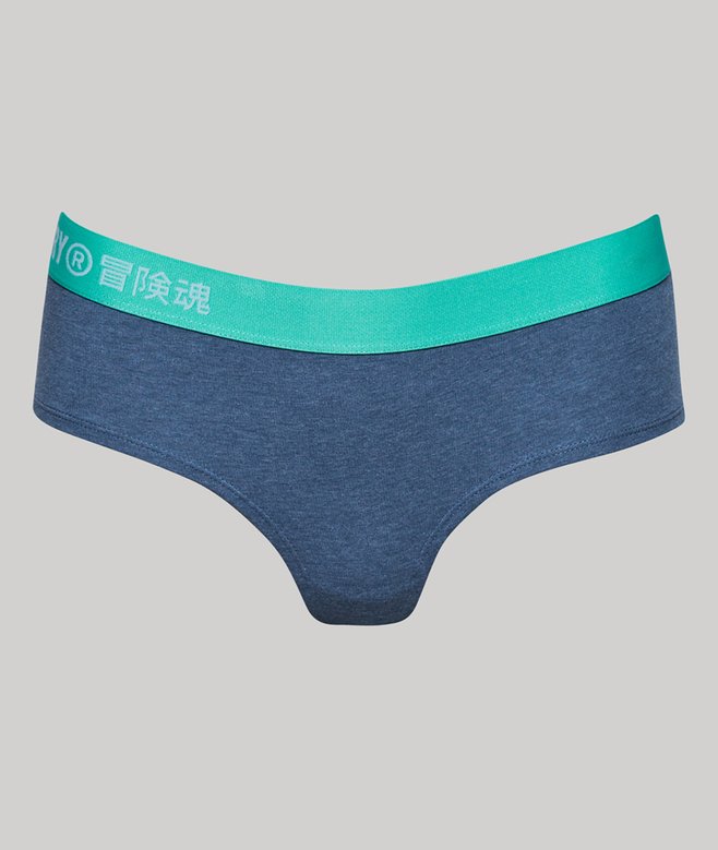 Superdry Organic Cotton Offset Logo Hipster Briefs