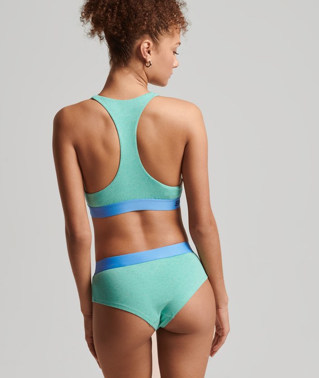 Superdry Organic Cotton Offset Logo Hipster Briefs