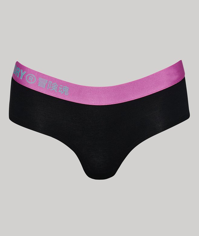 Superdry Organic Cotton Offset Logo Hipster Briefs