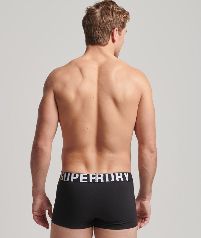 Superdry Organic Cotton Trunk Logo Double Pack