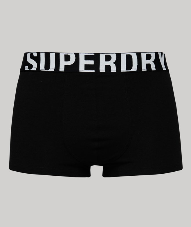 Superdry Organic Cotton Trunk Logo Double Pack