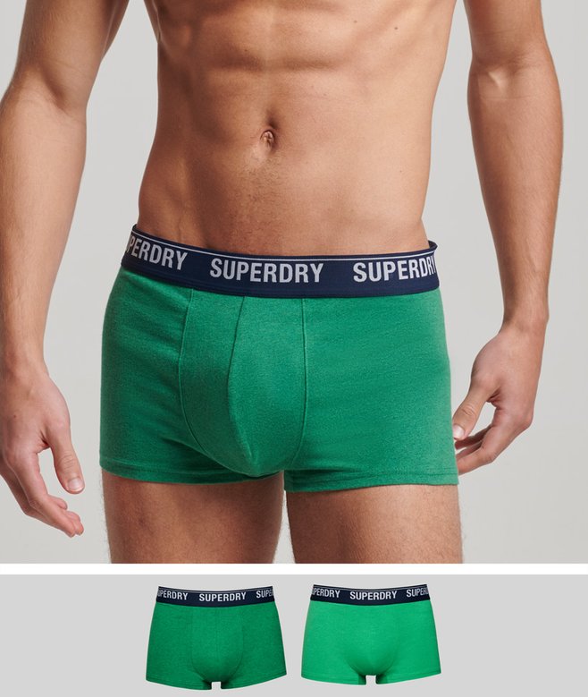 superdry Organic Cotton Trunk Multi Double Pack