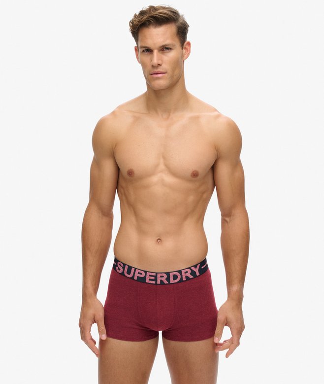 Superdry Organic Cotton Trunk Triple Pack