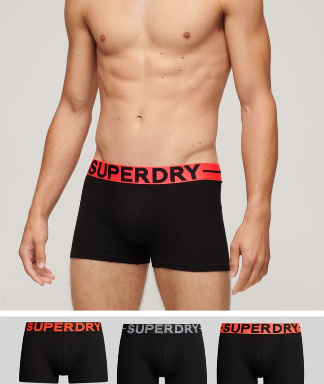 superdry Organic Cotton Trunk Triple Pack