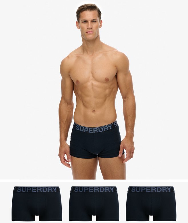 superdry Organic Cotton Trunk Triple Pack
