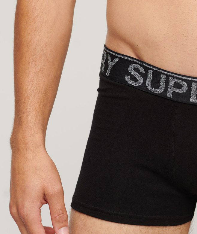 Superdry Organic Cotton Trunk Triple Pack