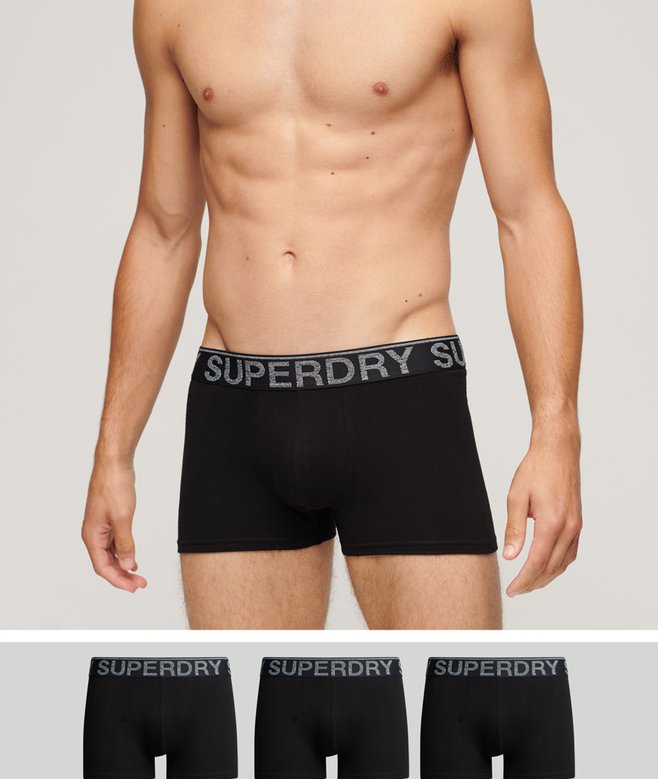 superdry Organic Cotton Trunk Triple Pack