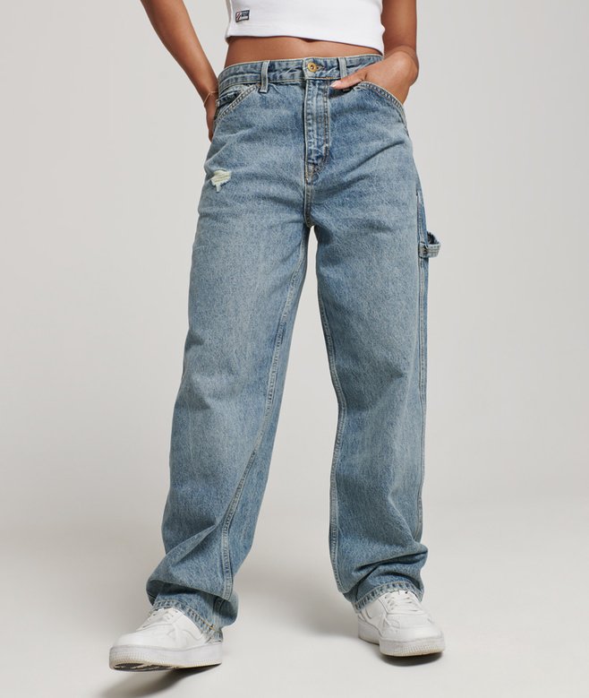 superdry Organic Cotton Vintage Carpenter Jeans