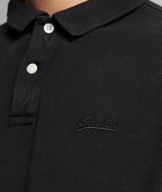 Superdry Organic Cotton Vintage Destroy Polo Shirt
