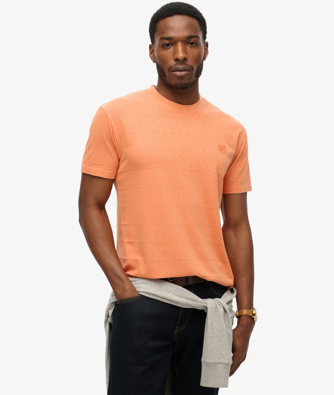 superdry Organic Cotton Vintage Texture T-Shirt