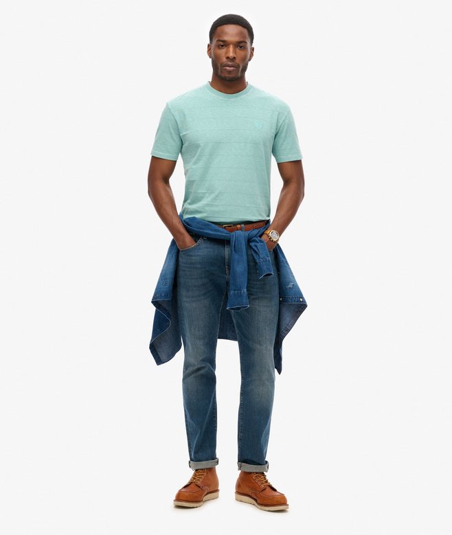 Superdry Organic Cotton Vintage Texture T-Shirt