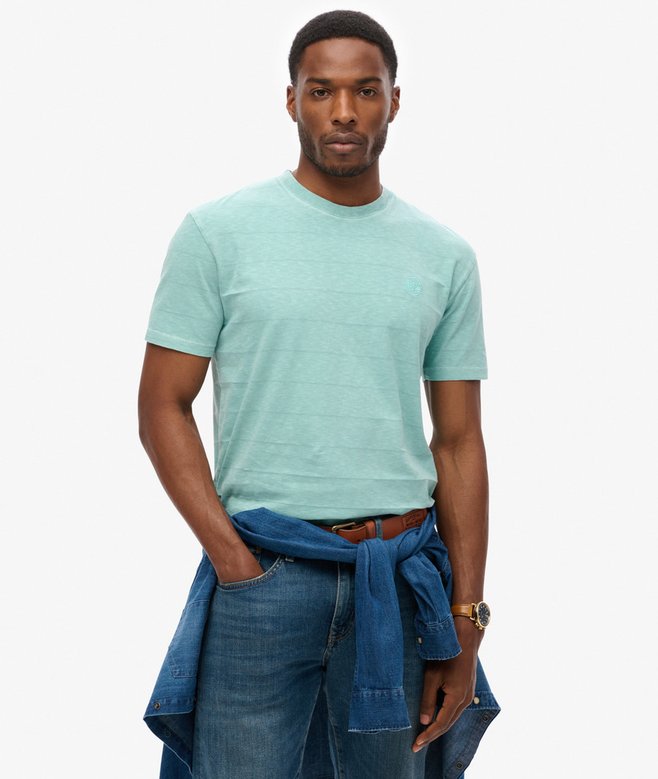 superdry Organic Cotton Vintage Texture T-Shirt