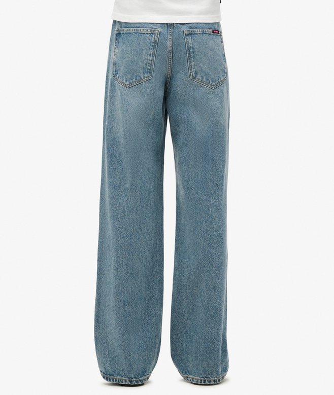 Superdry Organic Cotton Wide Leg Jeans