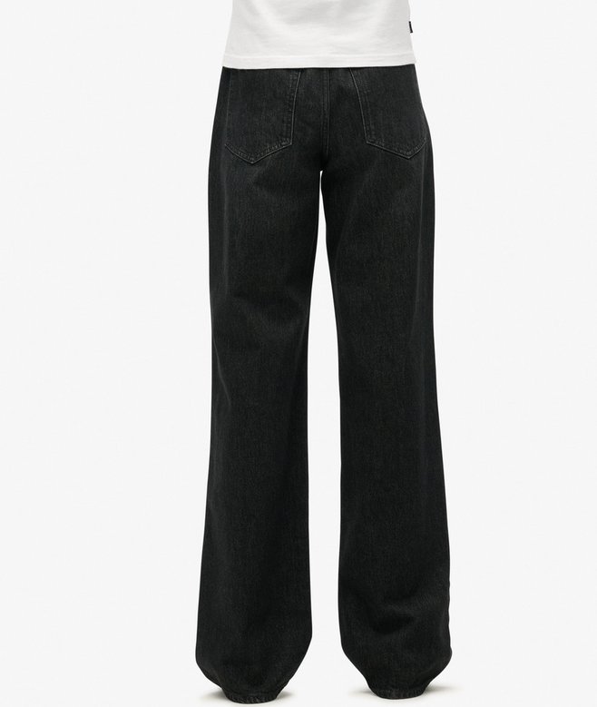 Superdry Organic Cotton Wide Leg Jeans