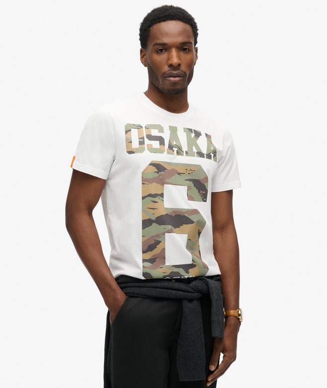 superdry Osaka 6 Camo Standard T-Shirt