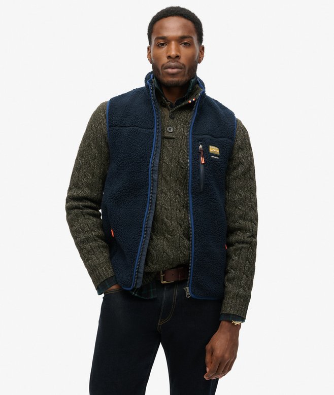 superdry Outdoor Fleece Gilet