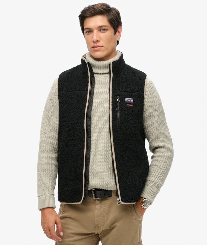 superdry Outdoor Fleece Gilet