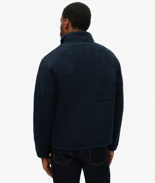 Superdry Outdoor Half Zip Sherpa Fleece