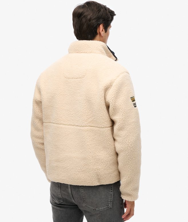 Superdry Outdoor Half Zip Sherpa Fleece