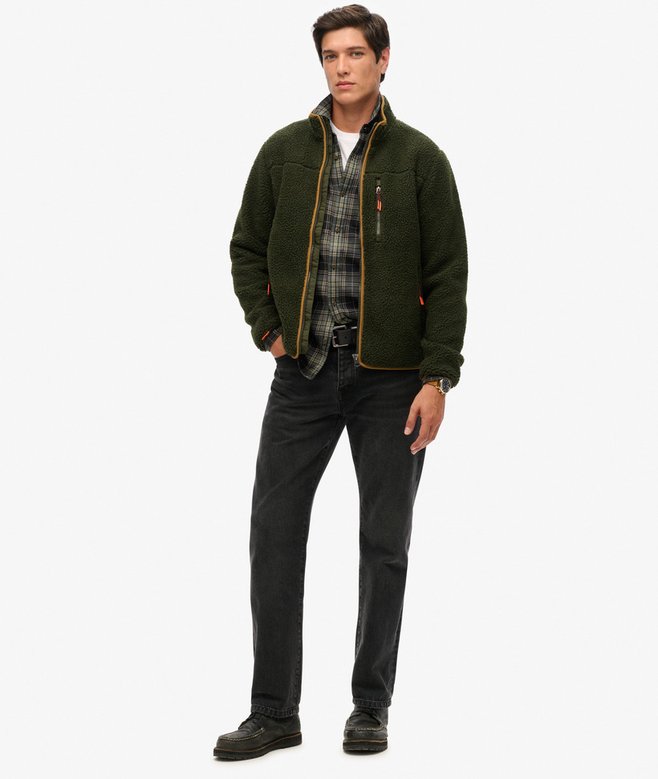 Superdry Outdoor Sherpa Fleece Jacket