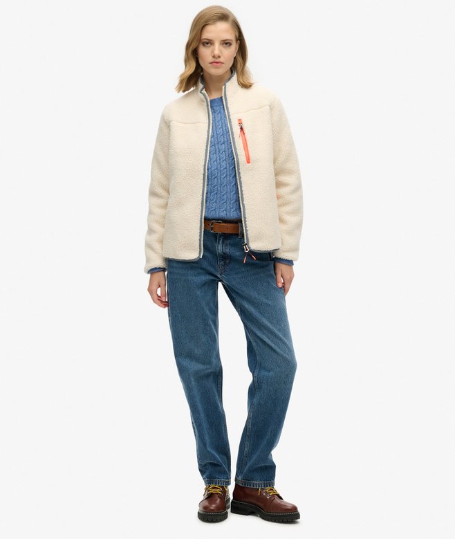 Superdry Outdoor Sherpa Fleece Jacket