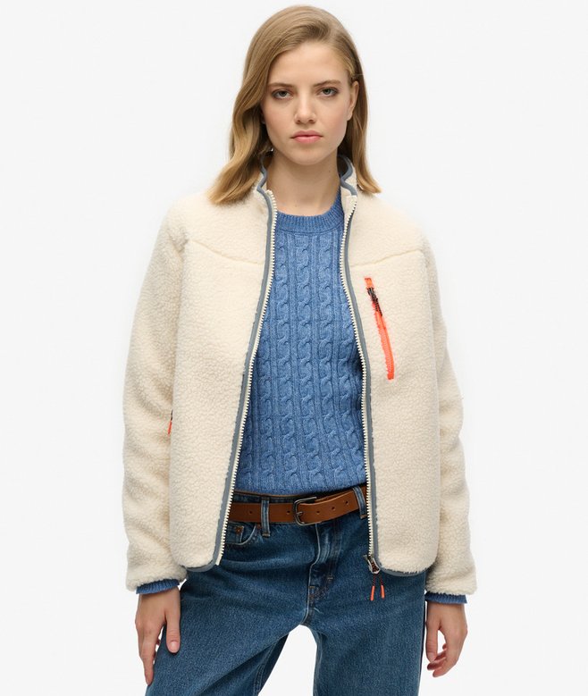 superdry Outdoor Sherpa Fleece Jacket