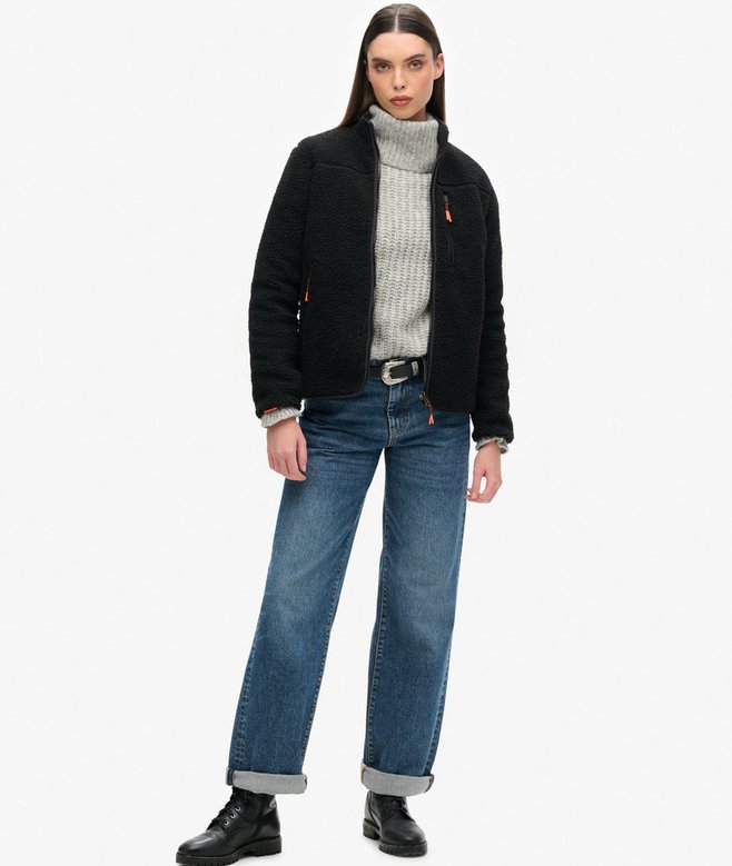 Superdry Outdoor Sherpa Fleece Jacket