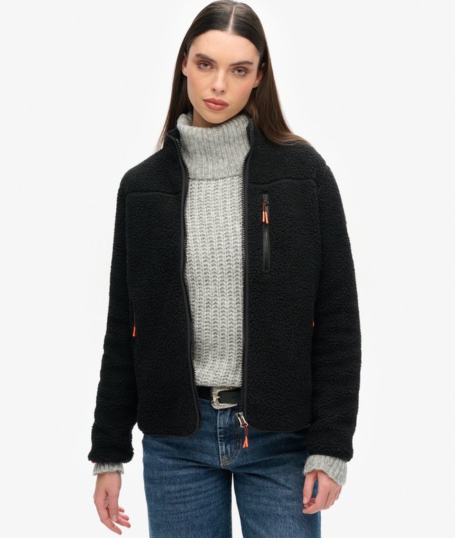 superdry Outdoor Sherpa Fleece Jacket