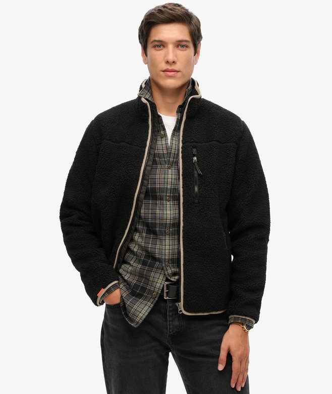 superdry Outdoor Sherpa Fleece Jacket